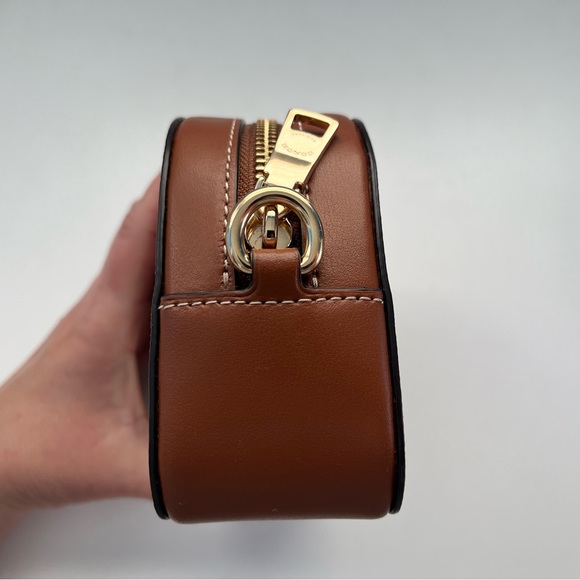 Coach Mini Serena Crossbody In Signature Canvas With Snowflake Print - Picture 5 of 11